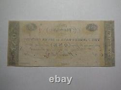 $1 18 Hulmeville Pennsylvania Obsolete Currency Bank Note Bill Remainder UNC+