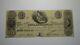 $1 1828 Salem New Jersey Obsolete Currency Bank Note Bill! Salem & Philadelphia