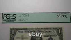 $1 1957 Fancy Serial Number Silver Certificate Currency Bank Note Bill NEW58PPQ
