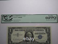 $1 1957 Silver Certificate Partial Back To Face Error Bank Note Bill NEW66 PCGS