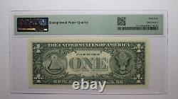 $1 1988 Near Solid Serial Number Federal Reserve Bank Note Bill UNC65 #22222232