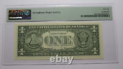 $1 2003 Repeater Serial Number Federal Reserve Currency Bank Note Bill UNC66EPQ