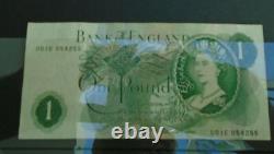 £1 Bank Note Forde U01e 054255 Be76f Vf