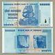 1 x Zimbabwe $100 TRILLION DOLLAR note UNC Mint AA Serial