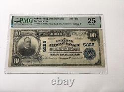 10.00 1902 National Bank Note Wilkinsburg Pa PMG 25 Very Fine Only 21 Known