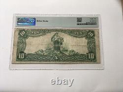 10.00 1902 National Bank Note Wilkinsburg Pa PMG 25 Very Fine Only 21 Known