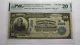 $10 1902 Georgetown Washington D. C. National Currency Bank Note Bill #1928 VF20