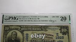 $10 1902 Georgetown Washington D. C. National Currency Bank Note Bill #1928 VF20