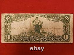 $10 1902 Girard Pennsylvania PA National Currency Bank Note Charter# 7343
