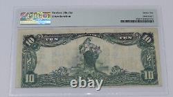 $10 1902 Hattiesburg Mississippi National Currency Bank Note Bill #5176 PMG VF25