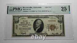 $10 1929 Browerville Minnesota MN National Currency Bank Note Bill 7227 VF25 PMG