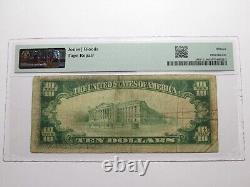 $10 1929 Burlingame Kansas KS National Currency Bank Note Bill Ch. #4040 F15 PMG