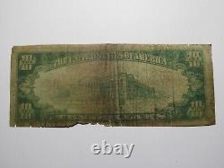 $10 1929 Dillsburg Pennsylvania PA National Currency Bank Note Bill Ch #2397