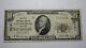 $10 1929 East Rochester New York NY National Currency Bank Note Bill #10141 VF