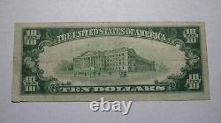 $10 1929 East Rochester New York NY National Currency Bank Note Bill #10141 VF