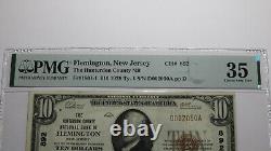 $10 1929 Flemington New Jersey NJ National Currency Bank Note Bill Ch #892 VF35