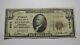 $10 1929 Kittanning Pennsylvania PA National Currency Bank Note Bill #5073 FINE