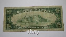 $10 1929 Middleburgh Pennsylvania PA National Currency Bank Note Bill Ch. #4156