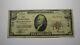 $10 1929 Minneapolis Minnesota MN National Currency Bank Note Bill Ch. #710 VF