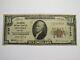 $10 1929 Newport Kentucky KY National Currency Bank Note Bill Charter #2726 Fine