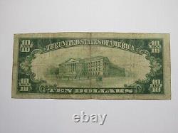 $10 1929 Newport Kentucky KY National Currency Bank Note Bill Charter #2726 Fine