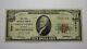 $10 1929 Pauls Valley Oklahoma OK National Currency Bank Note Bill Ch. #5091 VF