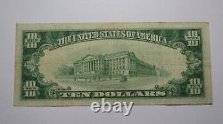 $10 1929 Pauls Valley Oklahoma OK National Currency Bank Note Bill Ch. #5091 VF