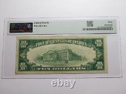 $10 1929 Saint Ansgar Iowa National Currency Bank Note Bill #10684 VF30 PMG St