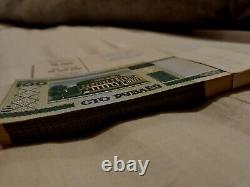 100 x 100 Belarus ruble banknotes uncirculated