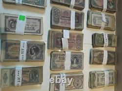1000 Pieces Historic Banknotes From Hungary Vg- Fine-ef Lot