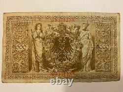 1000 mark Reichsbanknote 21. April 1910