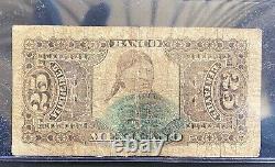 1888 Bank of México Chihuahua 25 Centavos M118 Series A Banknote, Scarce Note