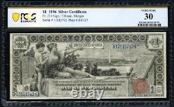 1896 Educational Series $1 Silver Certificate Fr 224 PCGS Banknote VF 30