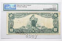 1902 $10 PMG 25 Saint Louis Missouri National Bank Note Charter # 4178