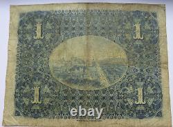 1912 The National Bank Of Scotland £1 One Pound Banknote