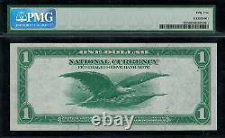 1918 $1 Federal Reserve Bank Note New York FR-712 Graded PMG 55