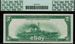 1918 $2 Federal Reserve Bank Note Kansas City Battleship FR-774 PCGS 35PPQ