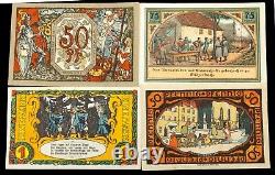 1920's Germany Notgeld Money 25pc People Bielefeld, Lauenburg, Nurnberg