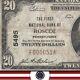 1929 $20 Roscoe, Pa National Bank Note Washington County 0051