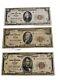 1929 3 bill set! $5, $10, $20 Federal Reserve Bank Note Chicago
