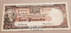 1954/1961commonwealth Of Australia 3 Notes Set Coombs/wilson I, 5, And10 Pounds