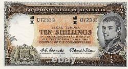 1954/61commonwealth Of Australia 4 Notes Set Coombs/wilson 10/-, I, 5, And10 Pounds