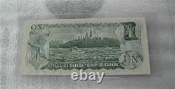 1973 BANK OF CANADA $1 DOLLAR BANKNOTE BC-40b RADAR SOLID NUMBER EAU1111111 UNC
