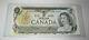 1973 Bank of Canada $1 dollar banknote BC-40b radar descending # ALR 9876543 UNC