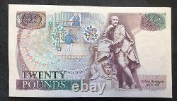 1984 Somerset £20 Banknote 30H 617353