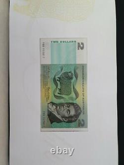 1991 25th Anniversary of Decimal Currency Banknote Set First Prefix Very Rare