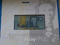 1993 NPA $ 10 Portfolio. 1st & Last Issues with Matching Red Serials000 369