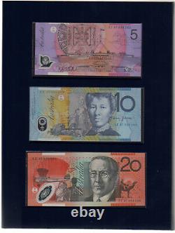 1997 NPA Note & Coin Collection Portfolio of 5 Notes with Matched ZZ 97 Serials