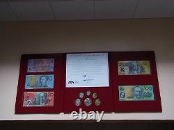 1998 NPA Note & Coin Collection Portfolio. 5 Notes with Matched ZZ 98 Serials