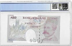 1999 Bank England Lowther First Issue £20 Twenty Pound Banknote Unc 62 OPQ AA01